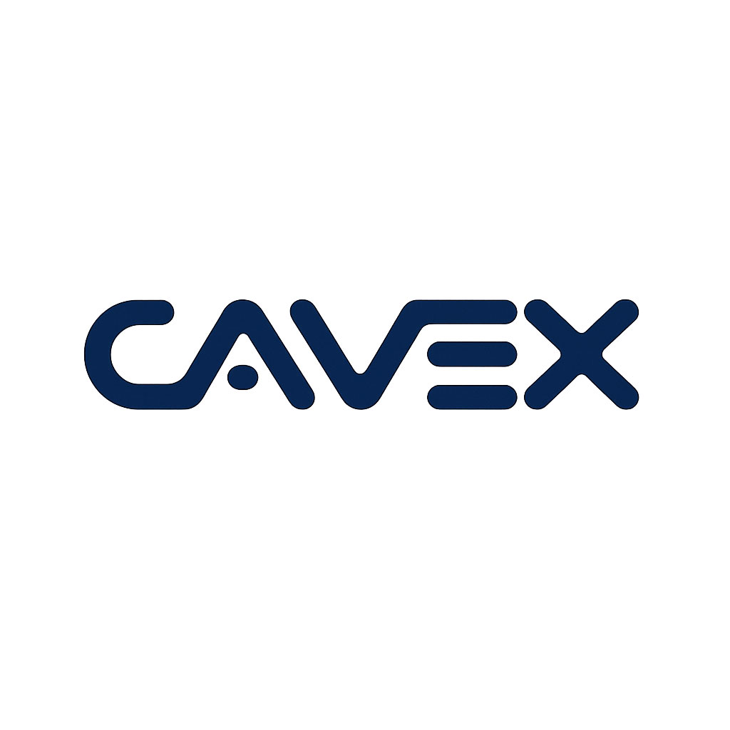 لوگوی برند Cavex تولیدکننده مواد قالبگیری و مواد دندانپزشکی