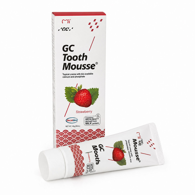 توس موس GC حاوی CPP-ACP برای بازسازی مینای دندان و کاهش حساسیت