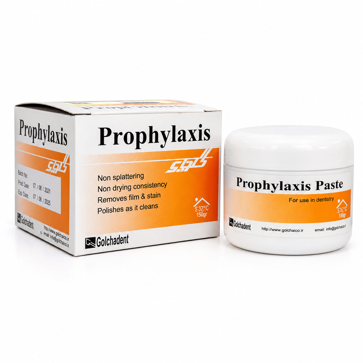خمیر جرمگیری گلچای Prophylaxis Paste