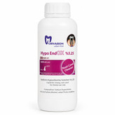 بطری محلول هیپوکلریت سدیم مروابن 5.25 درصد Hypo-Endox برای شستشوی کانال ریشه با زمینه سفید