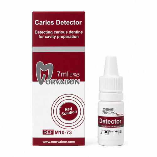 محلول شناساگر پوسیدگی مروابن Morvabon Caries Detector حجم 7 میلیلیتر