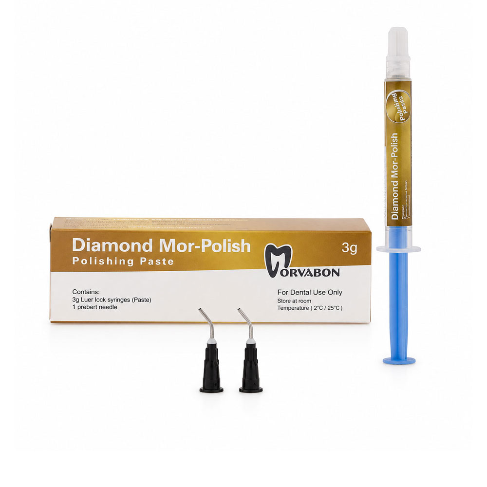 خمیر پالیش الماسه مروابن Morvabon Diamond Polishing Paste برای پولیش نهایی کامپوزیت و سرامیک