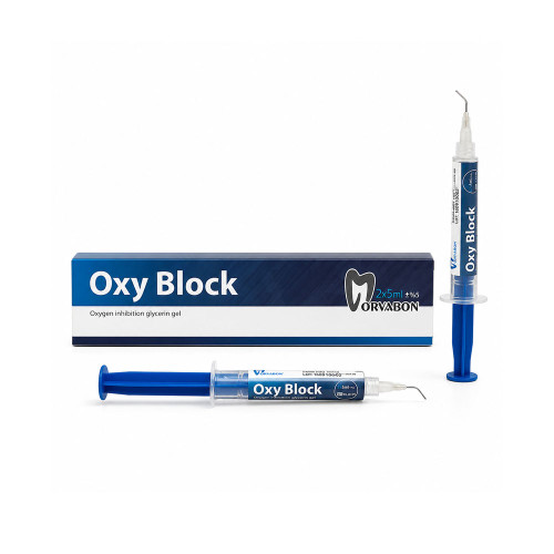 ژل گلیسیرین مروابن Oxy Block - سرنگ ۵ گرمی به همراه جعبه | مواد ترمیمی دندانپزشکی