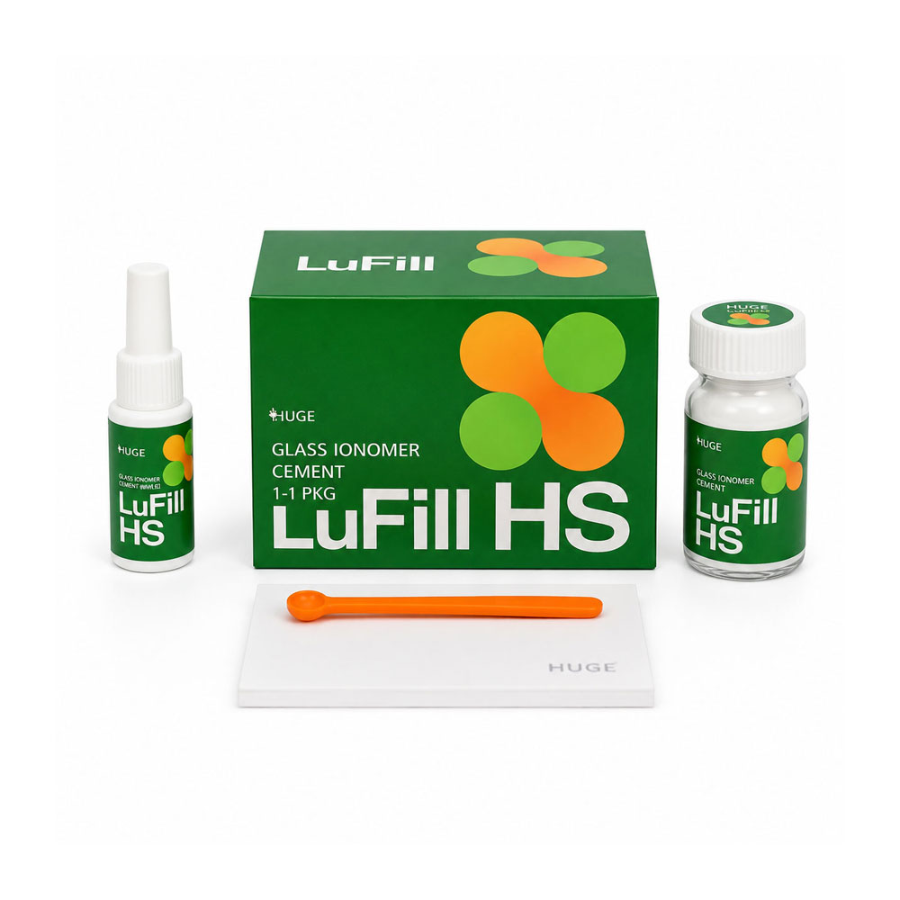 گلاس آینومر تایپ 2 هیوج Huge Glass Ionomer Type II برای ترمیم مستقیم دندان