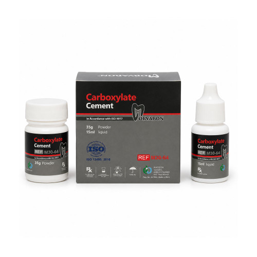 سمان کربوکسیلات مروابن Morvabon Polycarboxylate Cement برای سمان دائم روکش و بریج دندانپزشکی