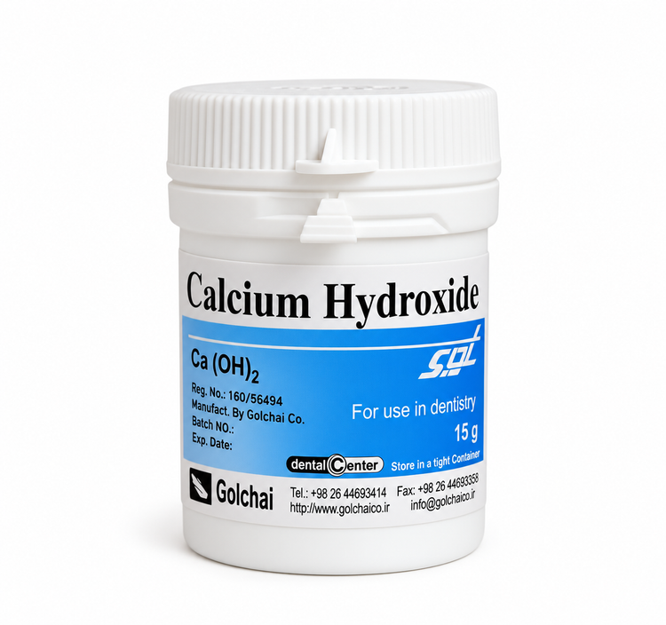 پودر کلسیم هیدروکساید گلچای Golchai Calcium Hydroxide Powder