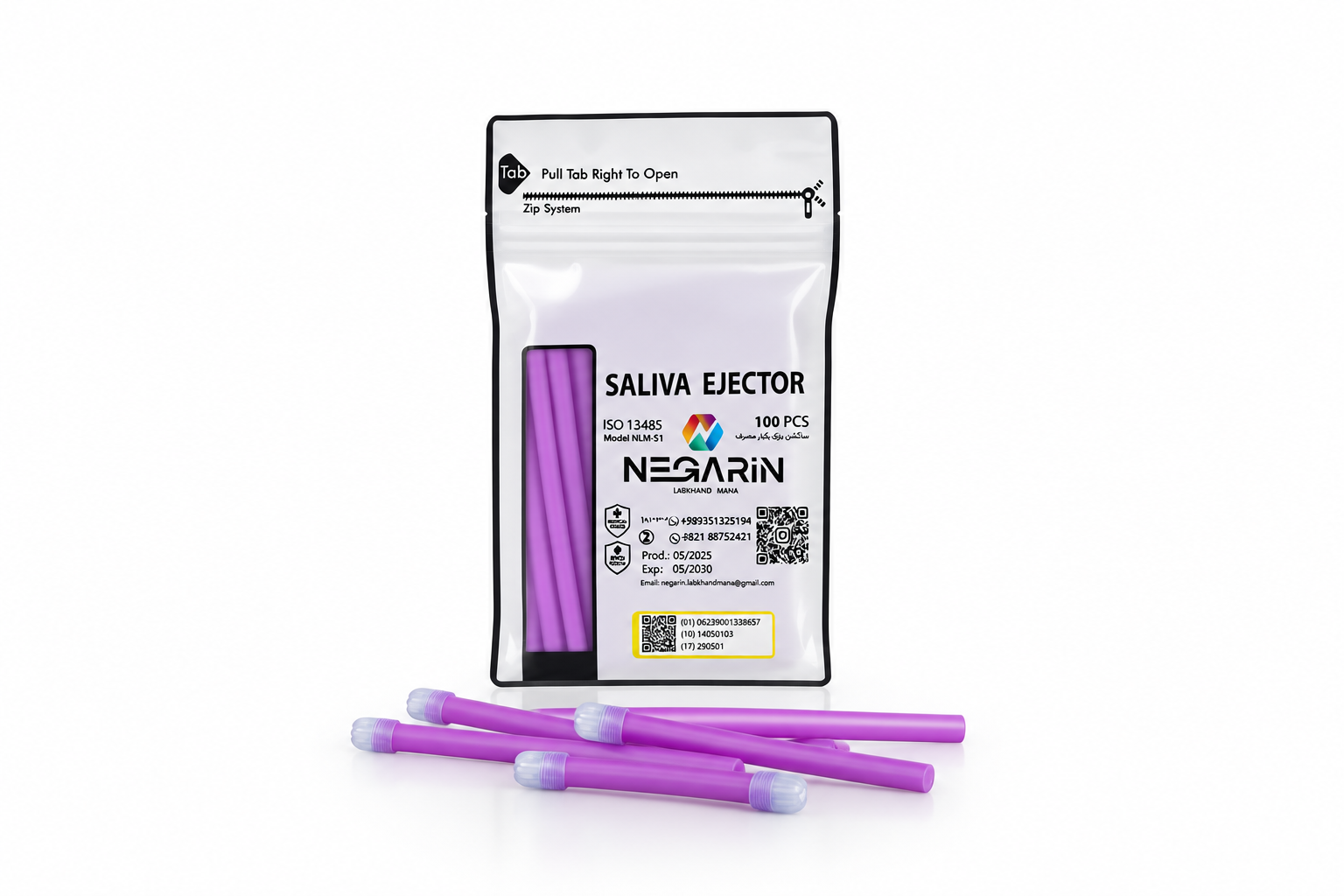 Negarin Dental Suction Tips