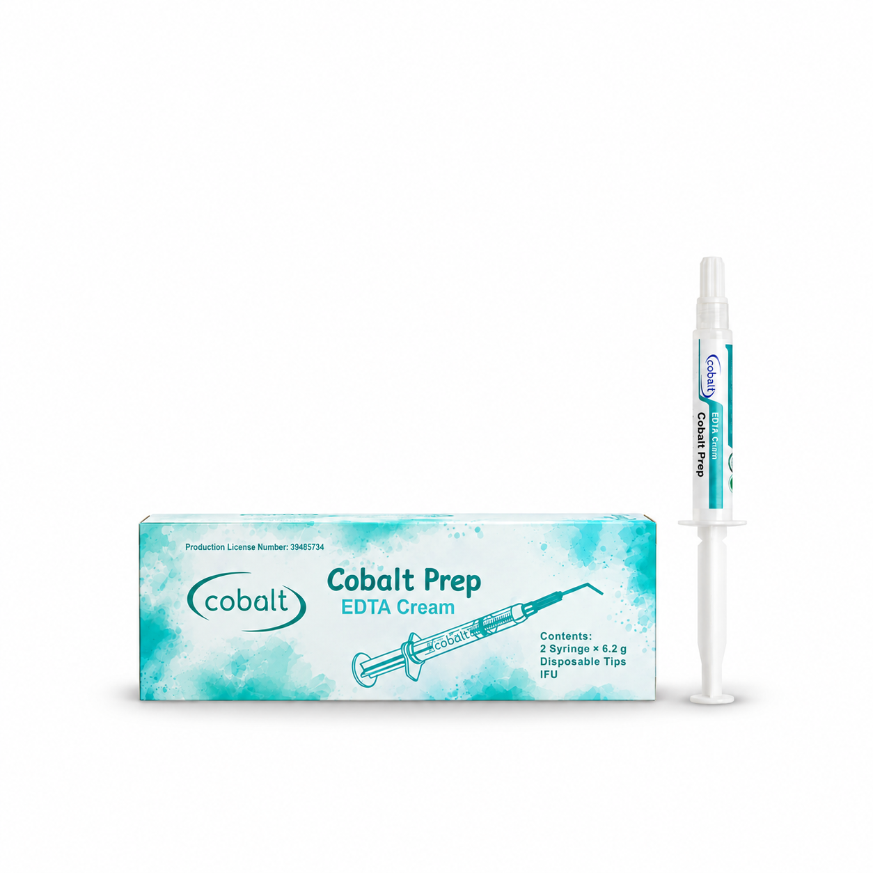 آرسی پرپ کبالت Cobalt Prep بسته دو سرنگی مخصوص روان‌سازی فایل و آماده‌سازی کانال ریشه
