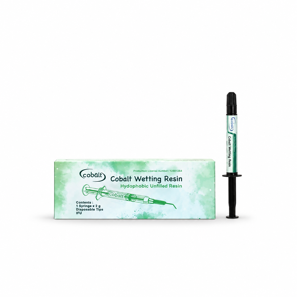 سرنگ ۲ گرمی وتینگ رزین کبالت Cobalt Wetting Resin